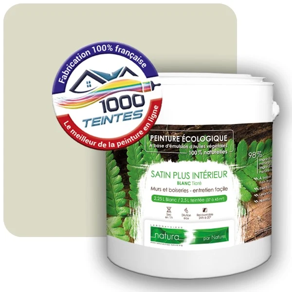Peinture Natura Tassili® Les Verts (Mille Teintes E9-51) Intérieur SATIN