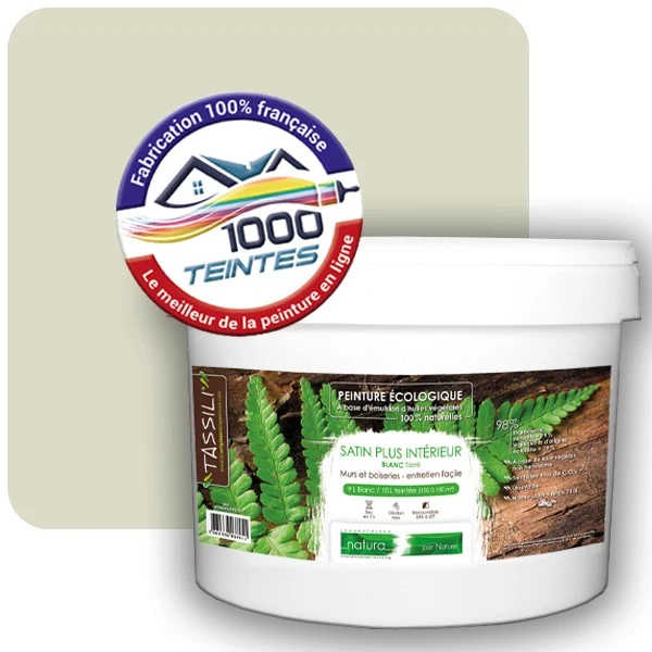 Peinture Natura Tassili® Les Verts (Mille Teintes E9-51) Intérieur SATIN