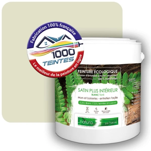 Peinture Natura Tassili® Les Verts (Mille Teintes E9-46) Intérieur SATIN