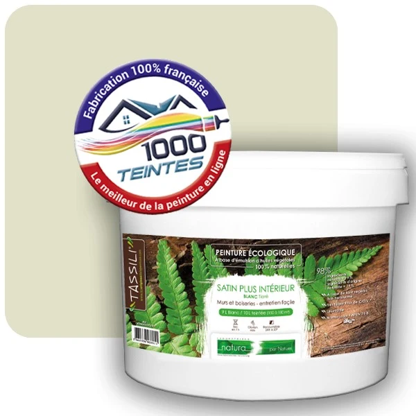 Peinture Natura Tassili® Les Verts (Mille Teintes E9-46) Intérieur SATIN
