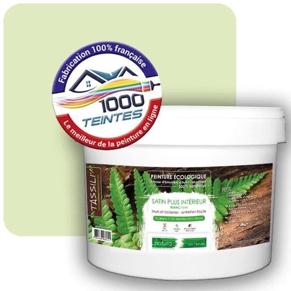 Peinture Natura Tassili® Les Verts (Mille Teintes E9-41) Intérieur SATIN