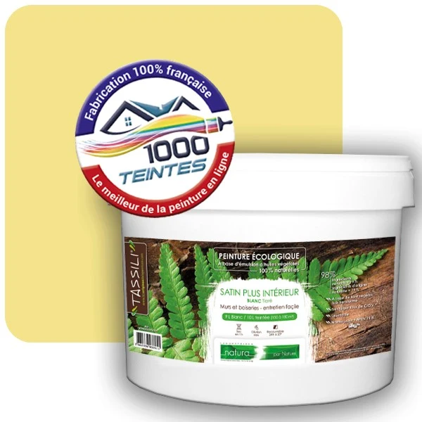 Peinture Natura Tassili® Les Jaunes (Mille Teintes E8-23) Intérieur SATIN