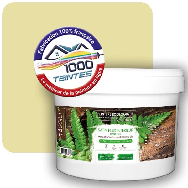 Peinture Natura Tassili® Les Jaunes (Mille Teintes E8-2) Intérieur SATIN