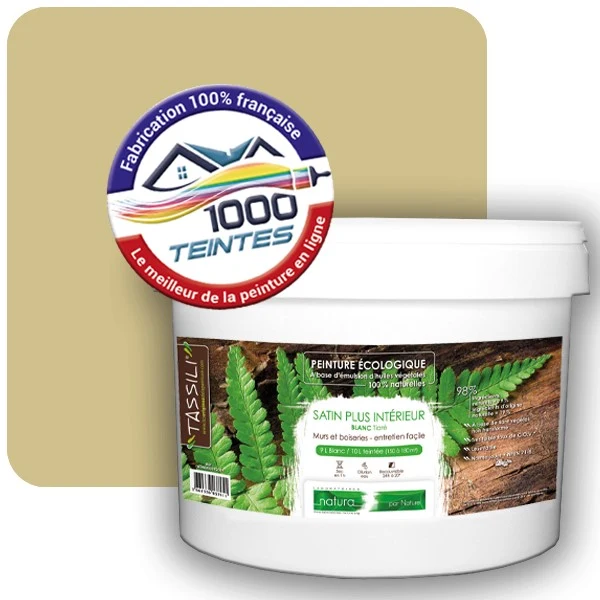 Peinture Natura Tassili® Les Jaunes (Mille Teintes E8-13) Intérieur SATIN