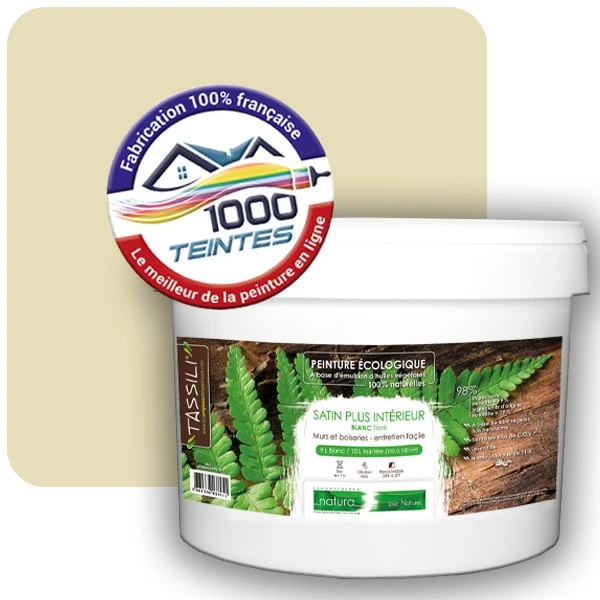 Peinture Natura Tassili® Les Jaunes (Mille Teintes E8-12) Intérieur SATIN
