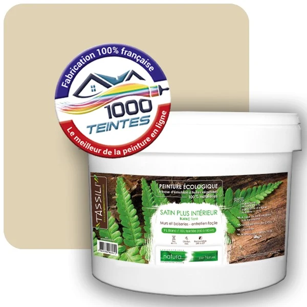 Peinture Natura Tassili® Les Jaunes (Mille Teintes E7-51) Intérieur SATIN