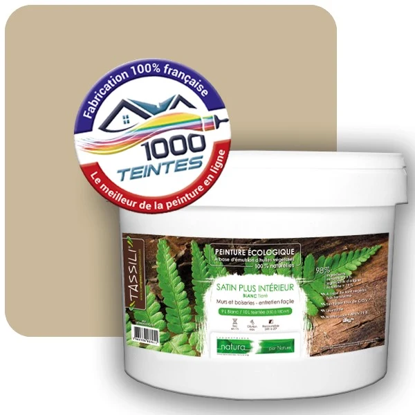 Peinture Natura Tassili® Les Jaunes (Mille Teintes E7-37) Intérieur SATIN