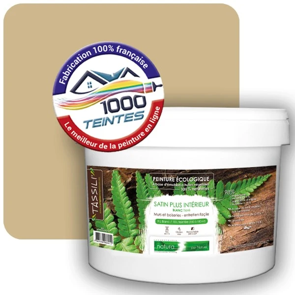 Peinture Natura Tassili® Les Jaunes (Mille Teintes E7-32) Intérieur SATIN