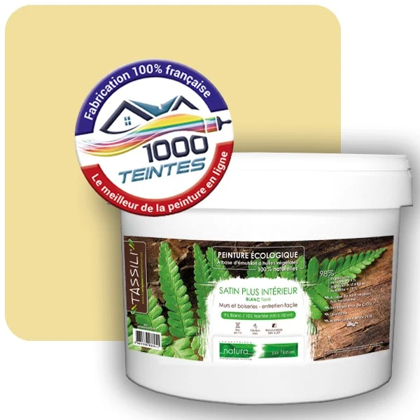 Peinture Natura Tassili® Les Jaunes (Mille Teintes E7-27) Intérieur SATIN