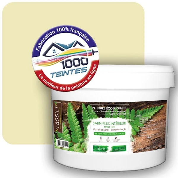 Peinture Natura Tassili® Les Jaunes (Mille Teintes E7-21) Intérieur SATIN