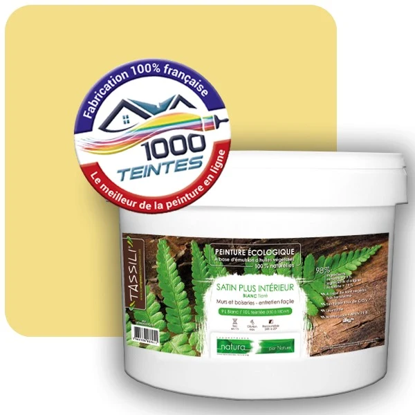Peinture Natura Tassili® Les Jaunes (Mille Teintes E7-2) Intérieur SATIN