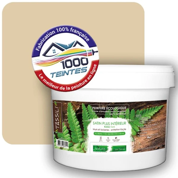 Peinture Natura Tassili® Les Jaunes (Mille Teintes E7-12) Intérieur SATIN