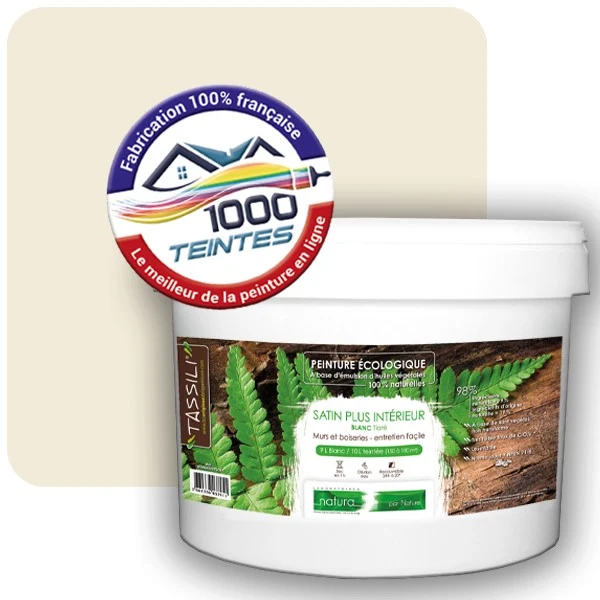 Peinture Natura Tassili® Les Jaunes (Mille Teintes E7-11) Intérieur SATIN