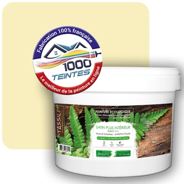 Peinture Natura Tassili® Les Jaunes (Mille Teintes E6-42) Intérieur SATIN