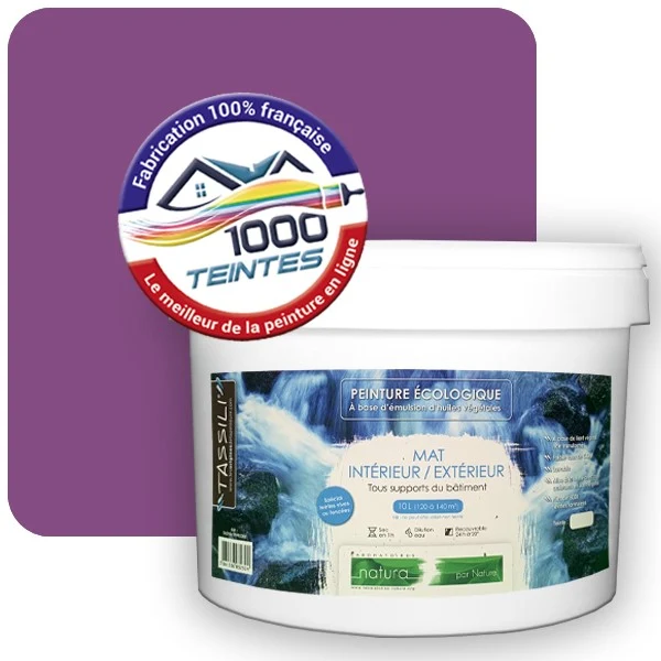 Peinture Natura Tassili® Violet de Sécurité (RAL Classic 4008) Intérieur/Extérieur MAT