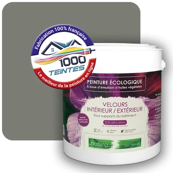 Peinture Natura Tassili® Les Verts (Mille Teintes E11-57) Intérieur/Extérieur VELOURS