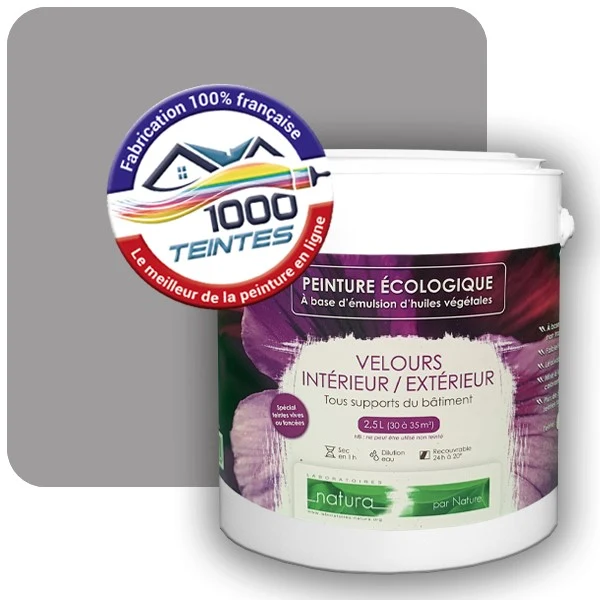 Peinture Natura Tassili® Les Violets (Mille Teintes E15-58) Intérieur/Extérieur VELOURS