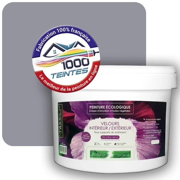 Peinture Natura Tassili® Les Violets (Mille Teintes E15-38) Intérieur/Extérieur VELOURS