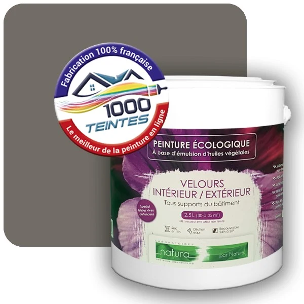 Peinture Natura Tassili® Les Verts (Mille Teintes E9-19) Intérieur/Extérieur VELOURS