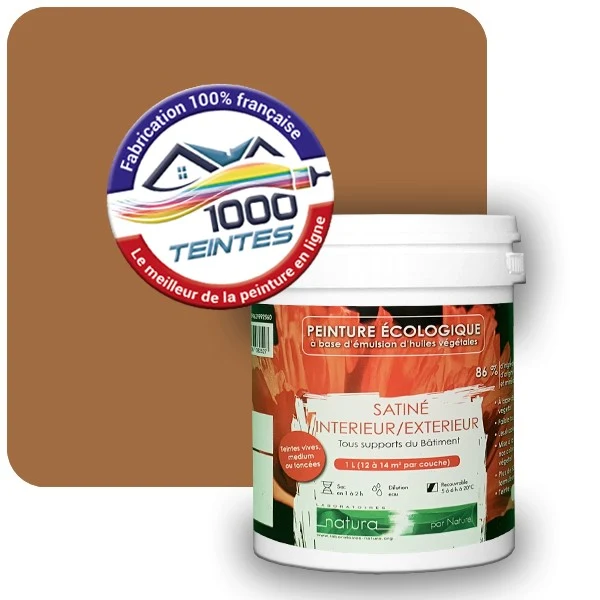Peinture Natura Tassili® Les Oranges (Mille Teintes E4-54) Intérieur/Extérieur SATIN