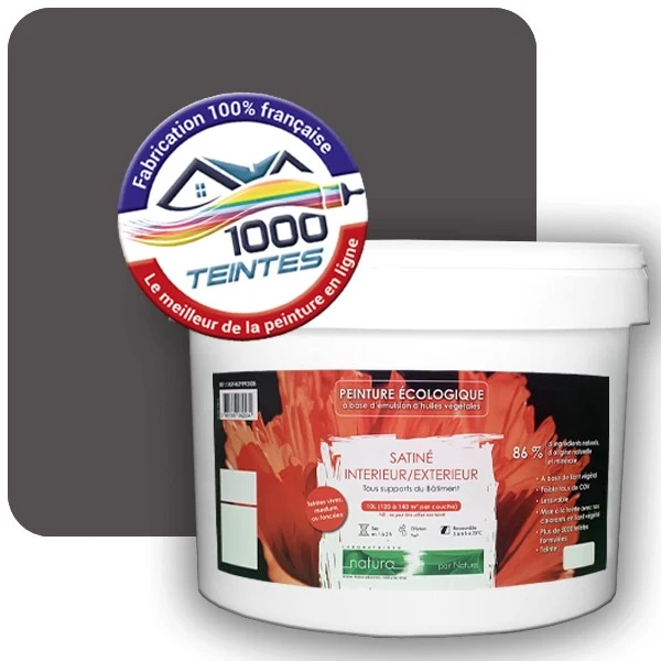 Peinture Natura Tassili® Les Bruns pleins (Mille Teintes E25-45) Intérieur/Extérieur SATIN