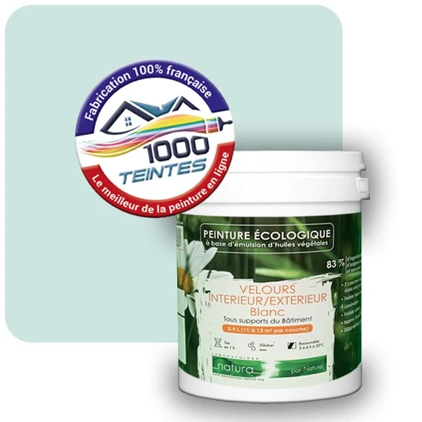 Peinture Natura Tassili® Les Bleus (Mille Teintes E13-26) Intérieur/Extérieur VELOURS