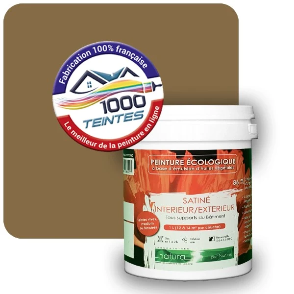 Peinture Natura Tassili® Les Jaunes (Mille Teintes E7-15) Intérieur/Extérieur SATIN