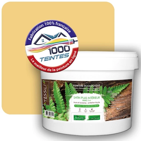 Peinture Natura Tassili® Les Jaunes (Mille Teintes E6-2) Intérieur SATIN