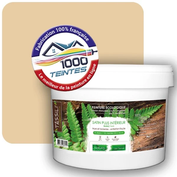 Peinture Natura Tassili® Les Jaunes (Mille Teintes E6-11) Intérieur SATIN