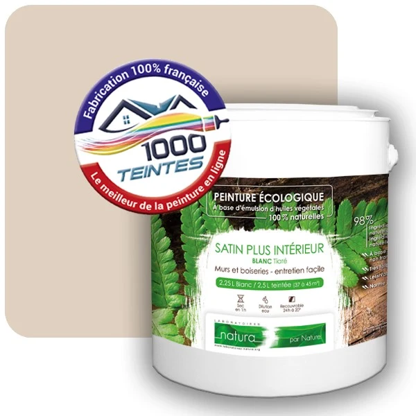 Peinture Natura Tassili® Les Bruns (Mille Teintes E5-37) Intérieur SATIN