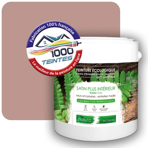 Peinture Natura Tassili® Les Rouges (Mille Teintes E3-37) Intérieur SATIN