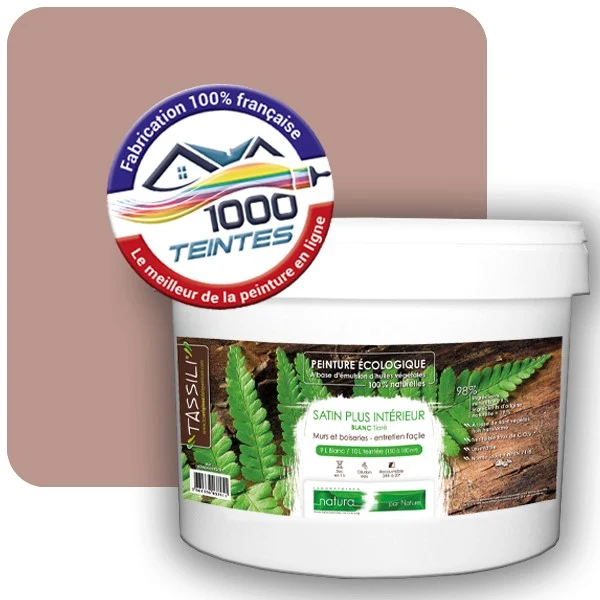 Peinture Natura Tassili® Les Rouges (Mille Teintes E3-37) Intérieur SATIN