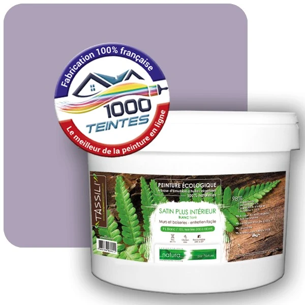 Peinture Natura Tassili® Les Violets (Mille Teintes E15-53) Intérieur SATIN
