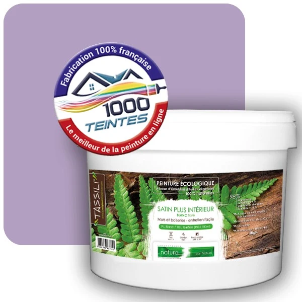 Peinture Natura Tassili® Les Violets (Mille Teintes E15-44) Intérieur SATIN