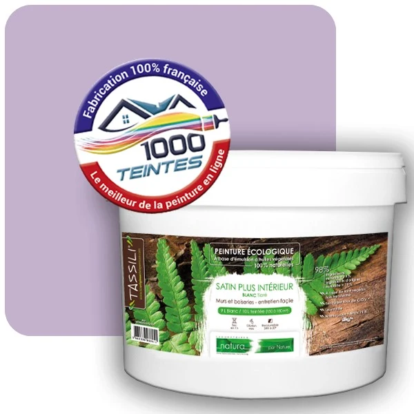 Peinture Natura Tassili® Les Violets (Mille Teintes E15-43) Intérieur SATIN
