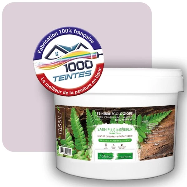 Peinture Natura Tassili® Les Violets (Mille Teintes E15-41) Intérieur SATIN