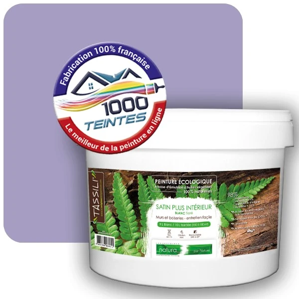 Peinture Natura Tassili® Les Violets (Mille Teintes E15-33) Intérieur SATIN