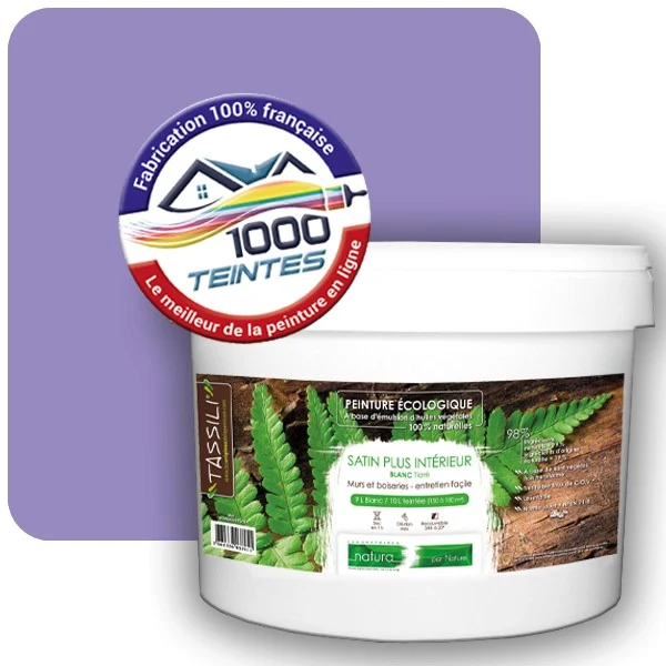 Peinture Natura Tassili® Les Violets (Mille Teintes E15-29) Intérieur SATIN