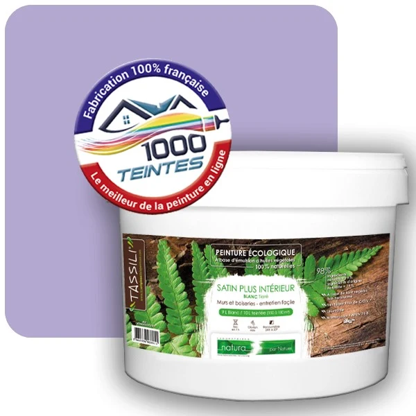Peinture Natura Tassili® Les Violets (Mille Teintes E15-28) Intérieur SATIN