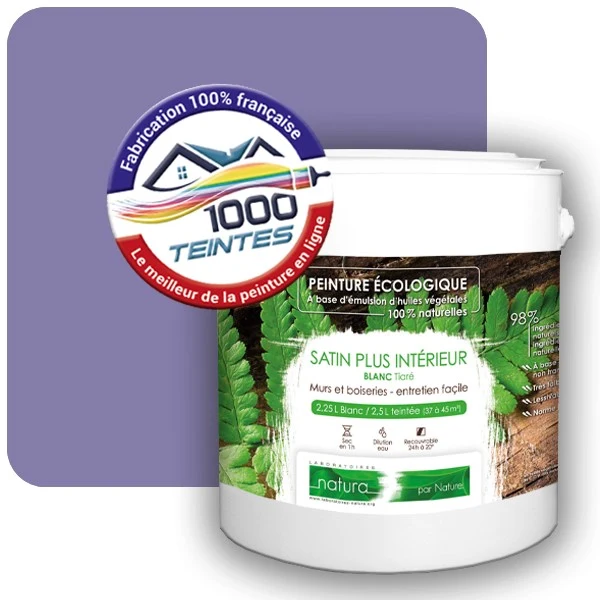 Peinture Natura Tassili® Les Violets (Mille Teintes E15-24) Intérieur SATIN
