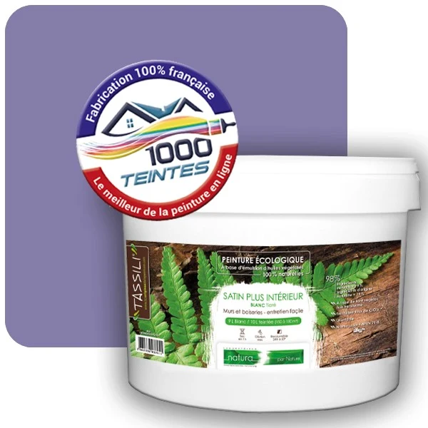 Peinture Natura Tassili® Les Violets (Mille Teintes E15-24) Intérieur SATIN