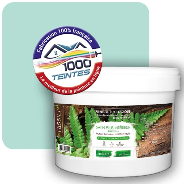 Peinture Natura Tassili® Les Verts (Mille Teintes E12-47) Intérieur SATIN