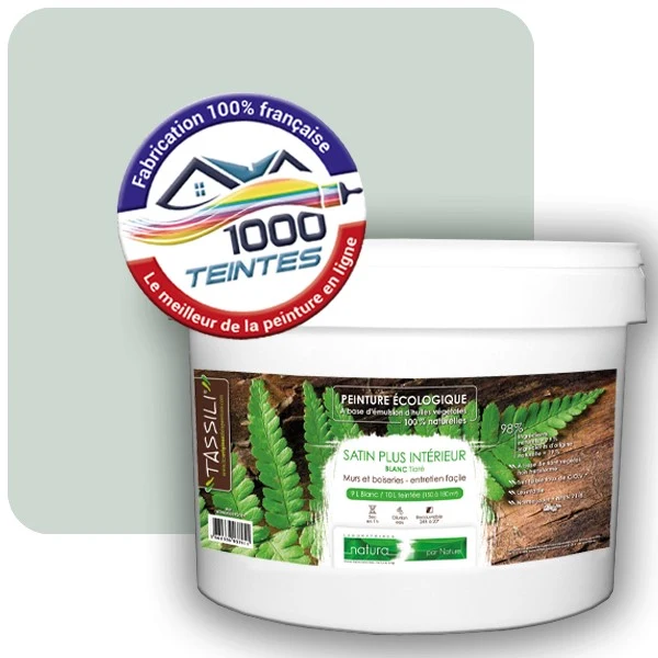 Peinture Natura Tassili® Les Verts (Mille Teintes E12-37) Intérieur SATIN