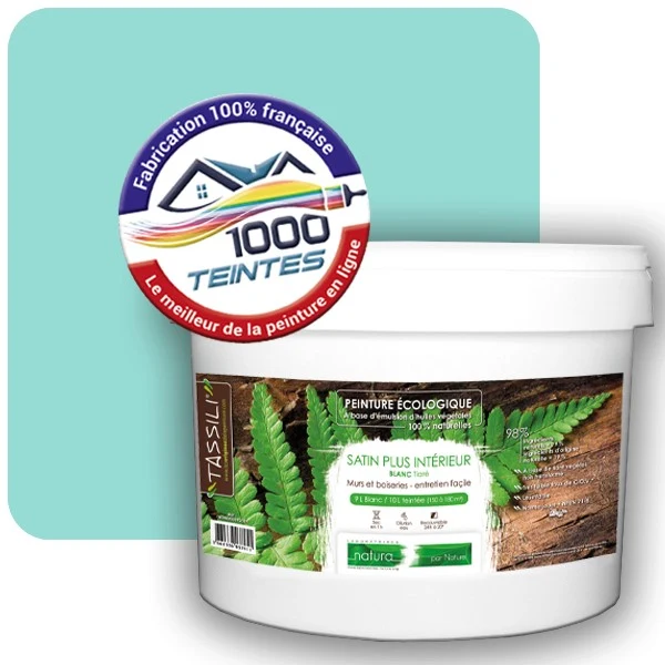 Peinture Natura Tassili® Les Verts (Mille Teintes E12-22) Intérieur SATIN
