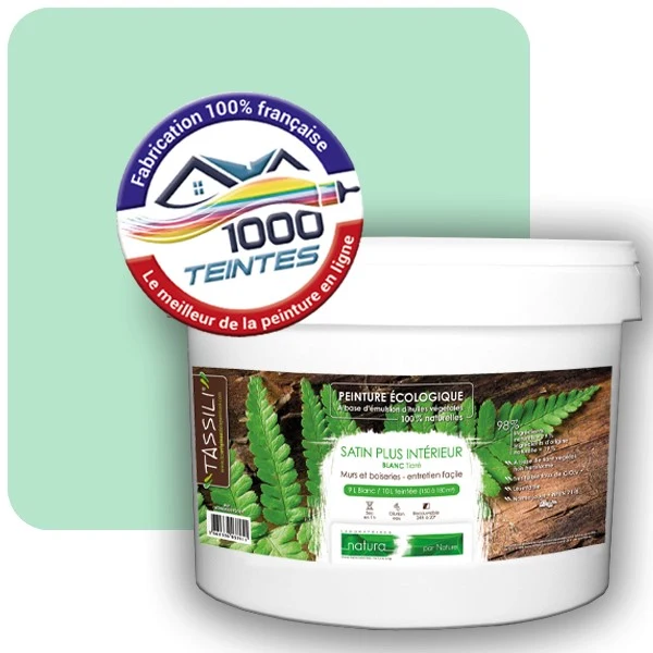 Peinture Natura Tassili® Les Verts (Mille Teintes E12-2) Intérieur SATIN