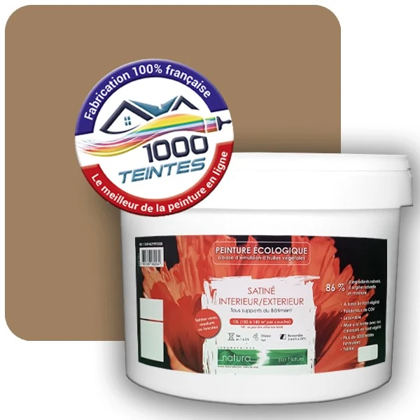 Peinture Natura Tassili® Les Bruns (Mille Teintes E5-59) Intérieur/Extérieur SATIN