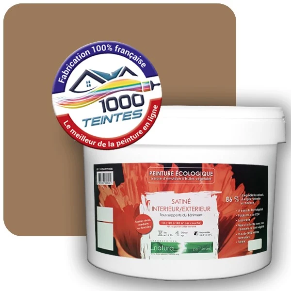 Peinture Natura Tassili® Les Bruns (Mille Teintes E5-39) Intérieur/Extérieur SATIN