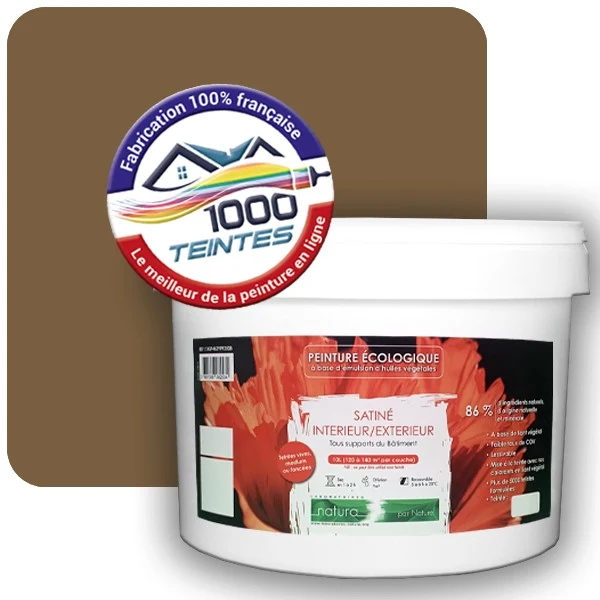 Peinture Natura Tassili® Les Bruns (Mille Teintes E5-35) Intérieur/Extérieur SATIN