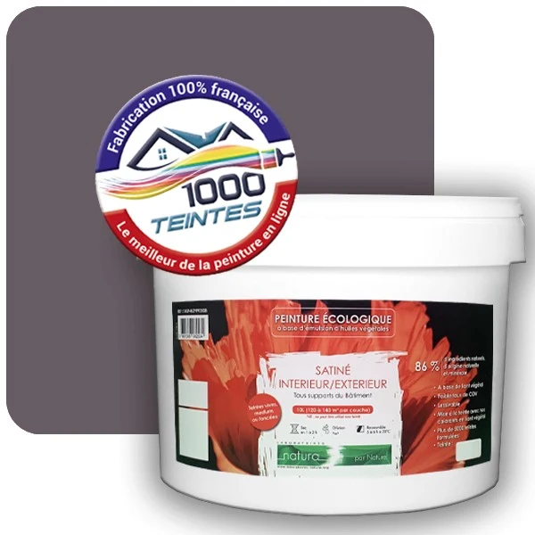 Peinture Natura Tassili® Les Roses (Mille Teintes E1-40) Intérieur/Extérieur SATIN